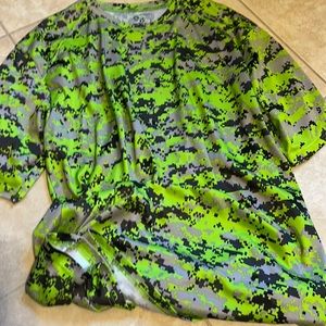 GREEN CAMO SHIRT